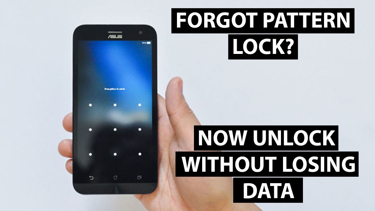 How to unlock any android without losing data?