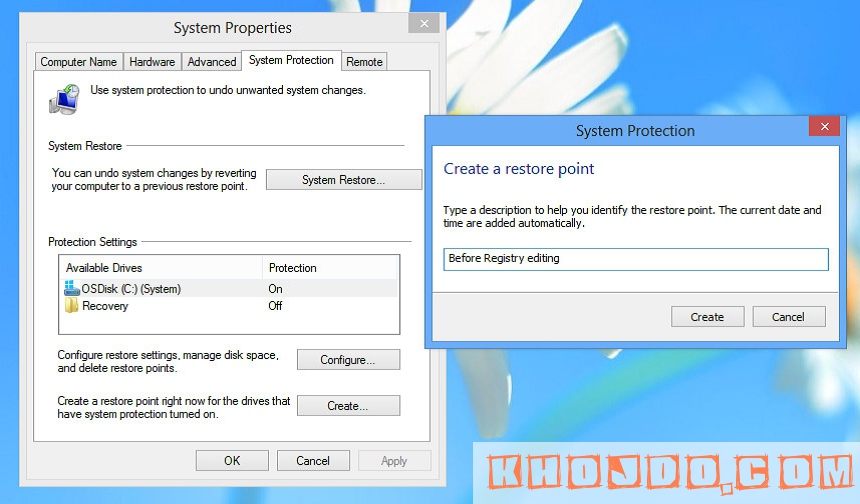 Better Registry Backups - best ways to back up your Registry in windows 8