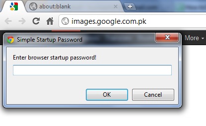 Simple Start Up Password