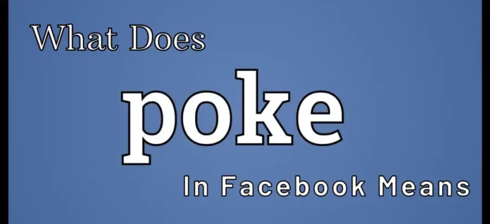 What does poke in facebook means