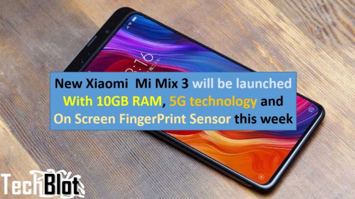 Xiaomi Mi Mix 3 (5G) with 10GB RAM