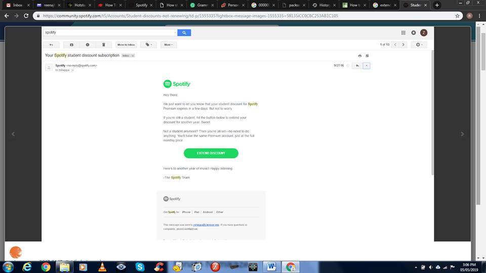 How To Renew Student Account On Spotify