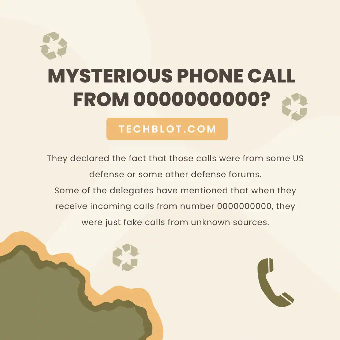 Mysterious Phone Call From 0000000000